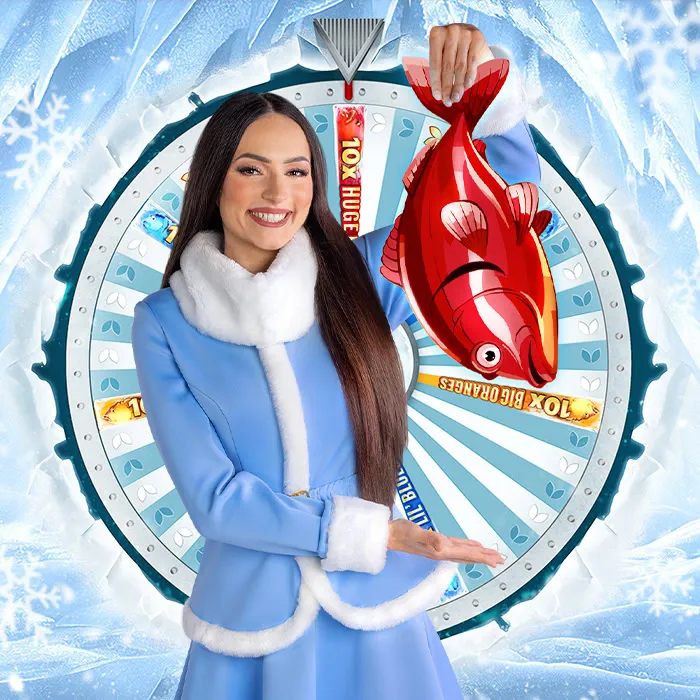 Sistema della Ruota Virtuale di Ice Fishing